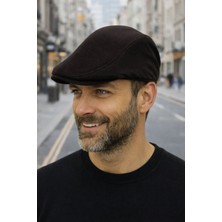 Kaşe Lastikli Ördek Kasket Şapka