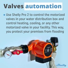 Pro 2 - Wi-Fi, Lan ve Bluetooth 2 Kanallı Akıllı Röle Anahtarı, Ev Otomasyonu, Alexa ve ile Uyumlu, Ios Uygulaması, Işıklar Otomasyonu, Motorlu Vana Için Uzaktan Kumanda