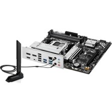 B850M-A Wifi, Amd Matx Ana Kart, Ddr5 Yuvası, Pcıe 5.0 Ready, 3 M.2 Yuvası, Wi-Fi 6e, Ethernet Realtek 2.5 Gb, Displayport, Hdmı, Usb-C Ön 5 Gbps, Bıos Flashback, Sync