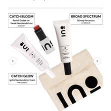 INO Beauty Ultimate Pocket Cheek Stick Scarlet&glow Pink Quartz & Broad Spectrum Spf 50+Sunscreen 02 Medıum
