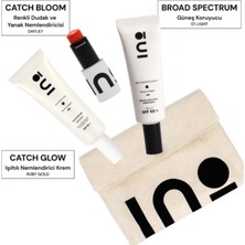 INO Beauty Ultimate Pocket Cheek Stick Daylily&catch Ruby Gold & Broad Spectrum Spf 50+ Sunscreen 01 Light