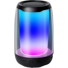 Divex Pluse 4 Mini Taşınabilir Rgb Ledli Siyah Bluetooth Hoparlör Dm-90