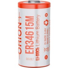 Orion ER34615 M 13000MAH 3.6V Lityum Pil