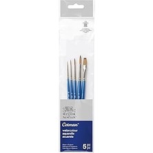 SHC4200 Winsor &amp; Newton 5390609 Cotman Sulu Boya Sentetik Saç 5 Fırça Set Halinde - 4 Yuvarlak Fırça No