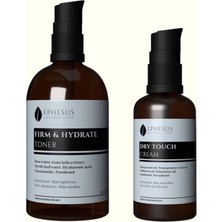 Ephesus Natural Care Dry Touch & Firm Hydrate Yoğun Nemlendirici ve Besleyici Yüz Kremi ve Toniği Set