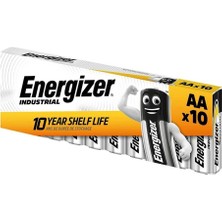 Energizer Industrial Aa Alkalin Kalem Pil (10 Adet)
