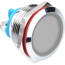 Voltaj WD22L-P0 22MM 12-24V Metal Sinyal Lambası - Beyaz