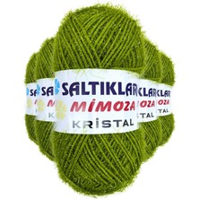 5 Adet Mimoza Kristal Işıltılı Şal Patik Yelek Ipi 44