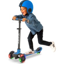Chillafish Scotti Glow 3 Tekerlekli Işıklı Scooter - Navy (04)