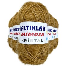 5 Adet Mimoza Kristal Işıltılı Şal Patik Yelek Ipi 54