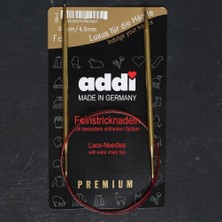 TeknoKapsül Addi 4,5mm 60CM Klasik Misinalı Dantel Şişi - 755-