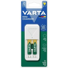 Varta 57656 Mini Pil Şarj Cihazı 2X800MAH (Pilli)