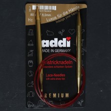 TeknoKapsül Addi 8mm 80CM Klasik Misinalı Dantel Şişi - 755-7