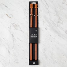 TeknoKapsül La Mia Rosewood 12 mm 36 cm Ahşap Örgü Şişi