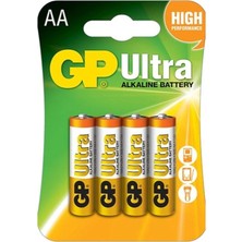 Gp Lr6 1.5V Alkalin Aa Kalem Pil 4'lü