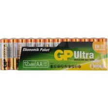 Gp Lr6 1.5V Ultra Alkalin 12’li Kalem Pil