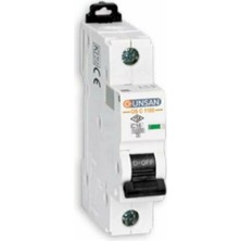 Günsan Valta 10A 1p C Tipi 6ka W Otomat (Sigorta)