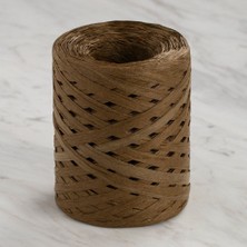 TeknoKapsül Loren Natural Raffia 90 gr Haki Yeşil Kağıt Ip - 8