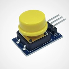 China 12X12MM Push Buton Switch Modül Sarı Kapak 1 Adet