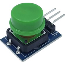 China 12X12MM Push Buton Switch Modül Yeşil Kapak 1 Adet