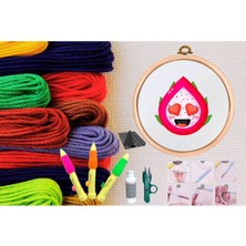 TeknoKapsül Punch Seti Nakış Seti Kasnaklı Kendin Yap Seti Seri 138