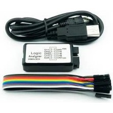Voltaj USB 24 Mhz 8 Kanal Lojik Analizör - Logic Analyzer
