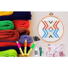 TeknoKapsül Punch Seti Nakış Seti Kasnaklı Kendin Yap Seti Seri 110