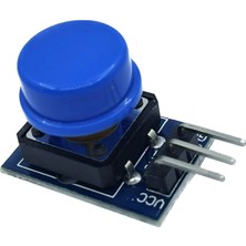 China 12X12MM Push Buton Switch Modül Mavi Kapak 1 Adet