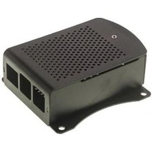 Voltaj Alüminyum Raspberry Pi B+/2/3 Uyumlu Kutu - Siyah