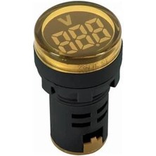 Voltaj AD136-22DSV-S 24-450V Ac Voltmetre - Sarı