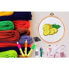 TeknoKapsül Punch Seti Nakış Seti Kasnaklı Kendin Yap Seti Seri 135