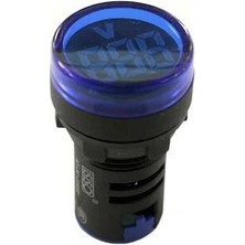 Voltaj AD136-22DSV-M 24-450V Ac Voltmetre - Mavi