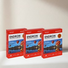 Endron Photo Paper 13X18 cm (5r) Parlak 3'lü Fotoğraf Kağıdı 270 gr - 300 Adet