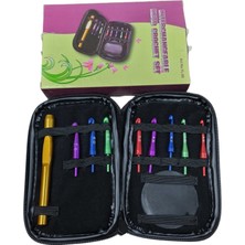 TeknoKapsül Ucu Değiştirilebilir Yün Tığ Set 9  Adet