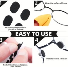 Lumaks Gözlük Burun Pedi Yapışkanlı 4 Çift