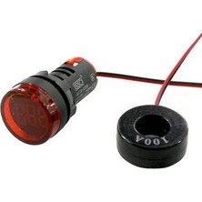 Voltaj AD136-22DSA-K 100A Ampermetre - Kırmızı