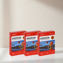 Endron Photo Paper 10X15 cm (4r) Parlak 3'lü Fotoğraf Kağıdı 270 gr - 300 Adet