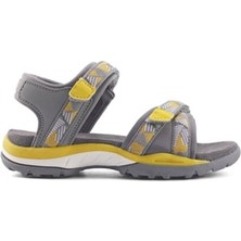 Lumberjack Yobo 4fx Gri Erkek Çocuk Sandalet Tekstil Malzeme ile Konforlu ve Şık Tasarım