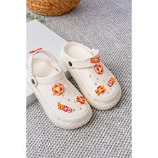 Slipcat  Çocuk Figürlü Sticker Sandalet-Terlik Rahat ve Esnek Taban ile Eğlenceli Tasarım