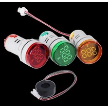 Swion AD22-22A 22MM Dijital Ampermetre 0-100A Ac Yeşil