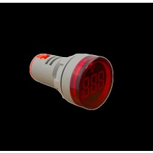 Swion AD22-22V-DC 22MM Dijital Voltmetre 5-50V Dc Kırmızı