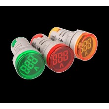 Swion AD22-22V 22MM Dijital Voltmetre 20-500V Ac Yeşil