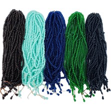 Gulistan Pazarı Mevlüt Hac Umre Hediyelik...99 Tesbih (50 Adet) 50 Adet Karışık Renk Gönderilir