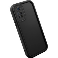 Ucuc Xiaomi Redmi Note 12 Pro 4g Uyumlu Siyah Silikon Kılıf Anti-Çarpma Tam Kamerası Koruma Dayanıklı Tasarım