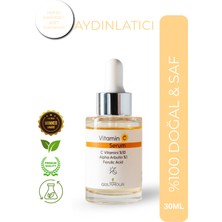 Gülamour C Vitamini Serum Aydınlatıcı Etkiyle Lekeli Ciltler İçin 30 ml Alpha Arbutin İçerir