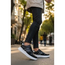 Enoch Erkek Günlük Spor Ayakkabı Çift Şeritli Sneaker Süet Detaylı ve Rahat Kalıp