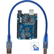 Arduino Uno R3 CH340 Chip + USB Kablo