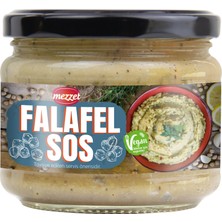 Mezzet %75 Nohutlu Falafel Dip Sos 280 G - Vegan ve Koruyucusuz Katkısız Sos