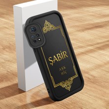 HONTINGA Xiaomi Redmi Note 11 Pro ile Uyumlu Kılıfı Düşüme Önleyici Basitlik Anti Düşme Kamera Korumali Esas Yazılar Siyah Desen Yumuşak Silikon Telefon Kılıfı Kadın ve Erkek Için Uygundur K2-0245