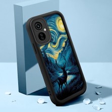 HONTINGA Tecno Camon 19 Neo ile Uyumlu Kılıfı Düşüme Önleyici Basitlik Anti Düşme Kamera Korumali Hayvan Siyah Desen Yumuşak Silikon Telefon Kılıfı Kadın ve Erkek Için Uygundur K2-0247